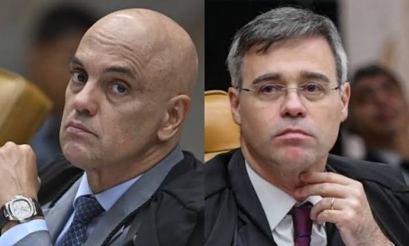 Caso Vorcaro provoca forte bate-boca entre Moraes e Mendonça nos bastidores do STF