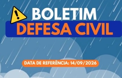 Chuva deixa Itaúna em alerta para temporais nesta segunda-feira (14) e Defesa Civil mantém situação normal