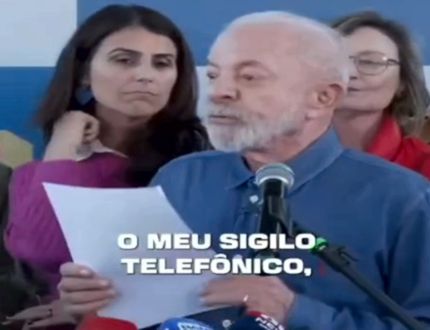 Lula leva desafio ao TSE para abrir sigilos bancários, fiscais e telefônicos e cobra reciprocidade de Flávio Bolsonaro