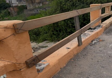 Prefeitura adota medidas de segurança após novo dano em ponte no Niterói