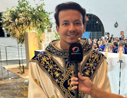 “É tão bom ver esse povo que ama Nossa Senhora”, diz padre Luiz Fernando após última missa no Santuário de Aparecida, em Divinópolis