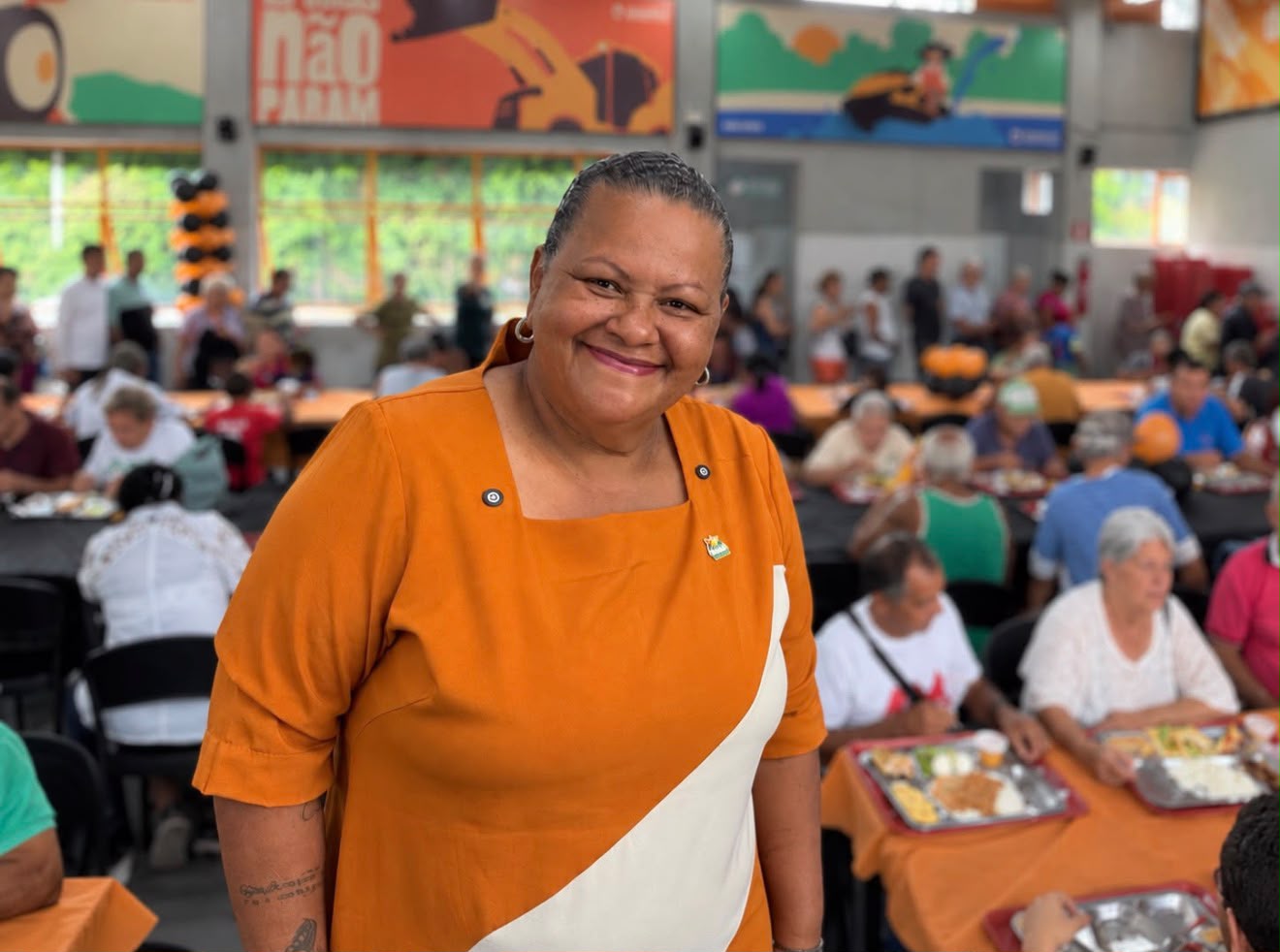 Ana Paula do Quintino celebra três anos de reabertura do Restaurante Popular