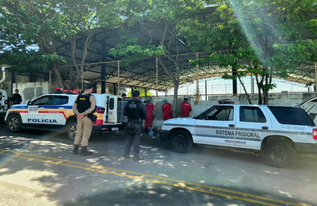Polícia Militar e Polícia Penal realizam segunda fase de operação contra pichações em Bom Despacho WhatsApp Image 2026-10-19 at 14.54.29