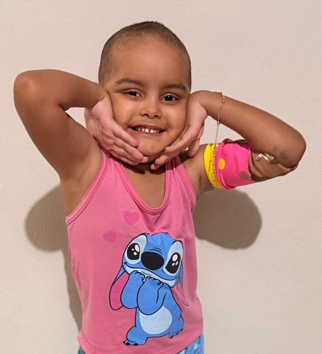 Procura-se doador de medula óssea para a pequena Maria Fernanda