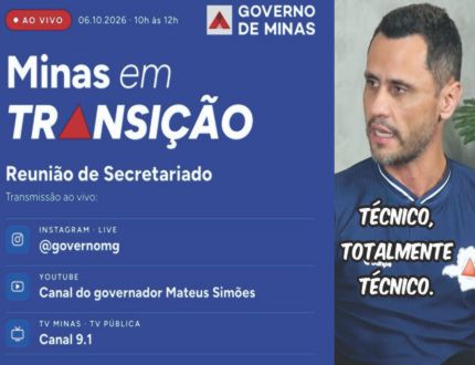 Mateus Simões abre transição para Cleitinho e reúne secretariado de Minas