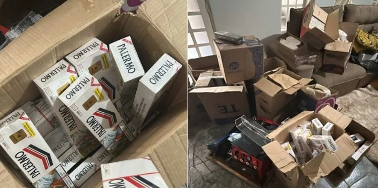 PF de Divinópolis prende suspeito de contrabando de cigarros do Paraguai