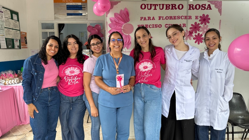 Divinópolis promove Dia D do Outubro Rosa com ações de prevenção nas unidades de saúde