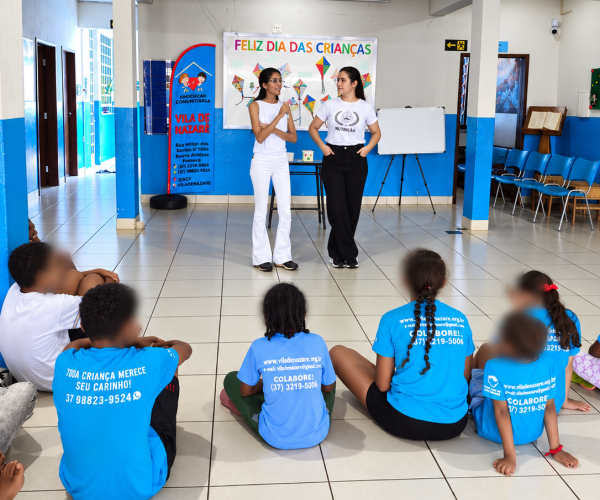 Crianças e adolescentes aprendem sobre alimentação saudável em atividade promovida pela Prefeitura de Divinópolis
