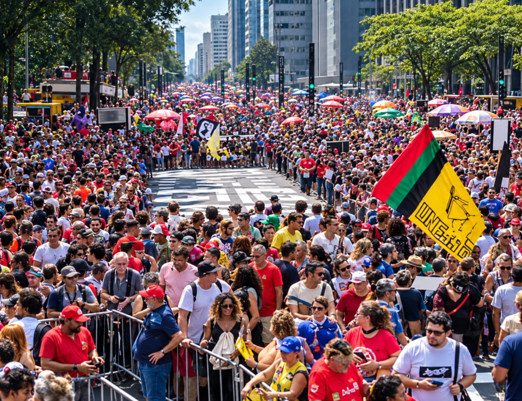 ELEIÇÕES 2026: domingo de manifestações em todo país; Lula na Paulista com o povo e Flávio Bolsonaro com prefeitos no Terraço Notiê, no Shopping Light manifestão pt - agenda
