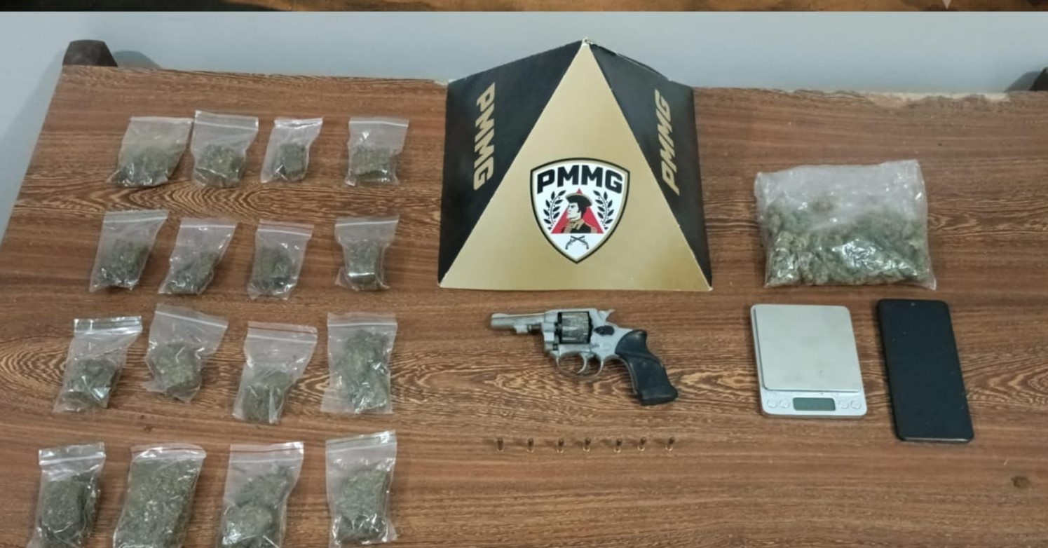 Polícia Militar prende suspeito por tráfico de drogas e recupera carro furtado em São Gonçalo do Pará